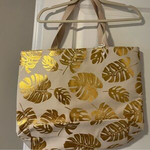 Trendy Boutique Gold Leaf Shoulder Bag